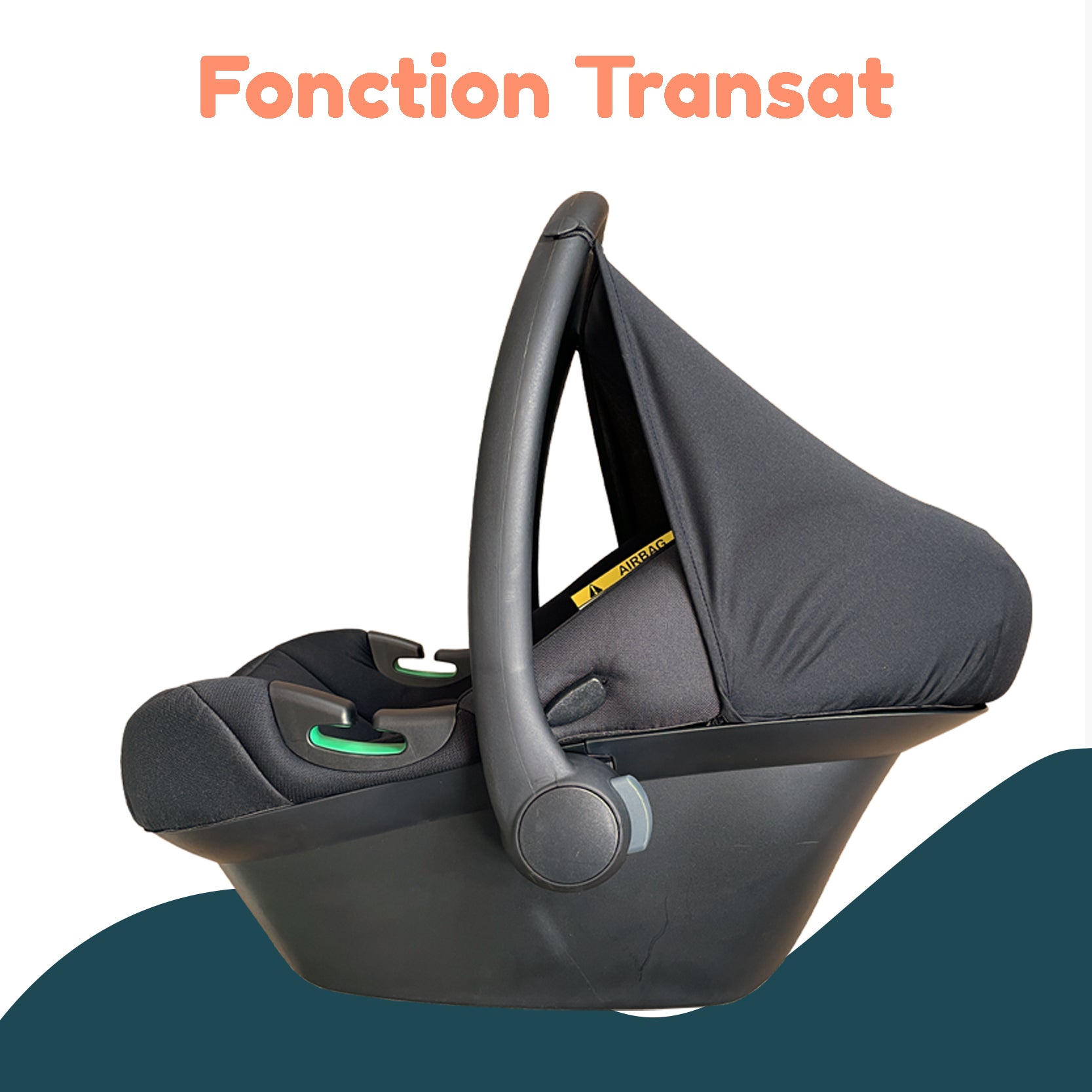 cybex cloud q birds of paradise BAMBISOL Combined double stroller + Gr0+ birth for twins – Bambisol Puériculture