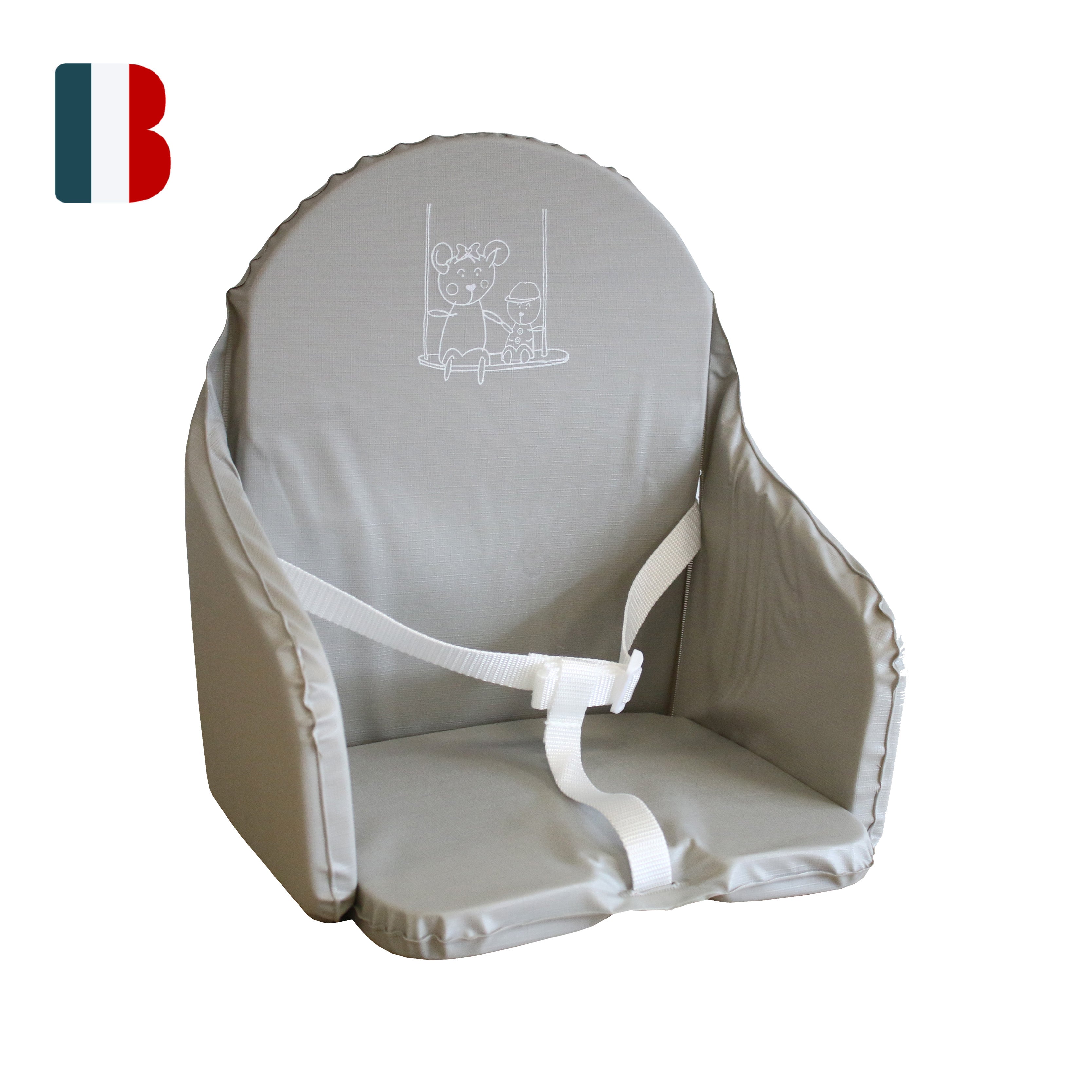 Coussin de chaise haute bébé - Les p'tites choses de Stef Any