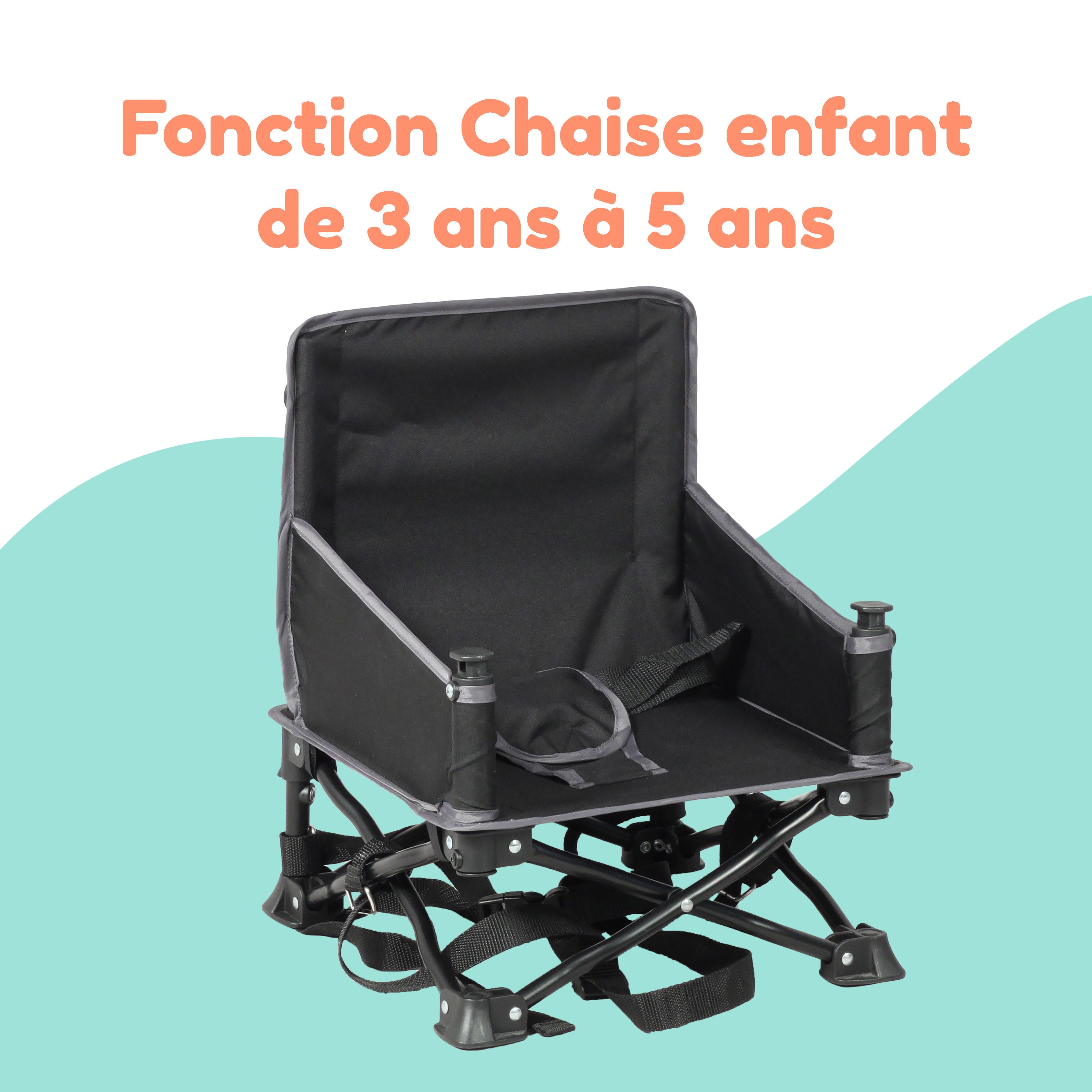 Chaizounette, rehausseur nomade, chaise évolutive pour enfant – Bambisol  Puériculture