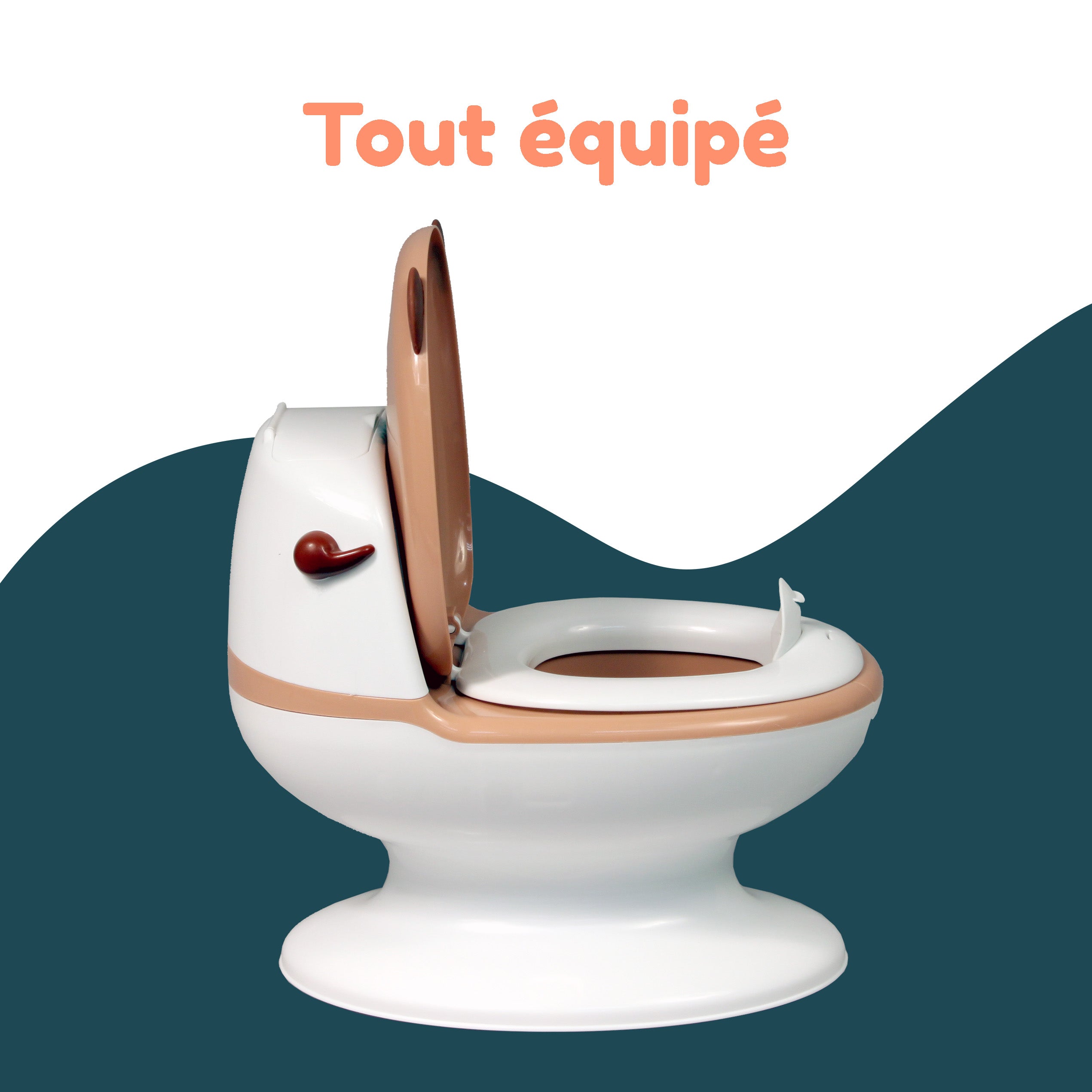 Baninni Pot Toilette Bébé Pippe Vert - Zesso - l'apprentissage de